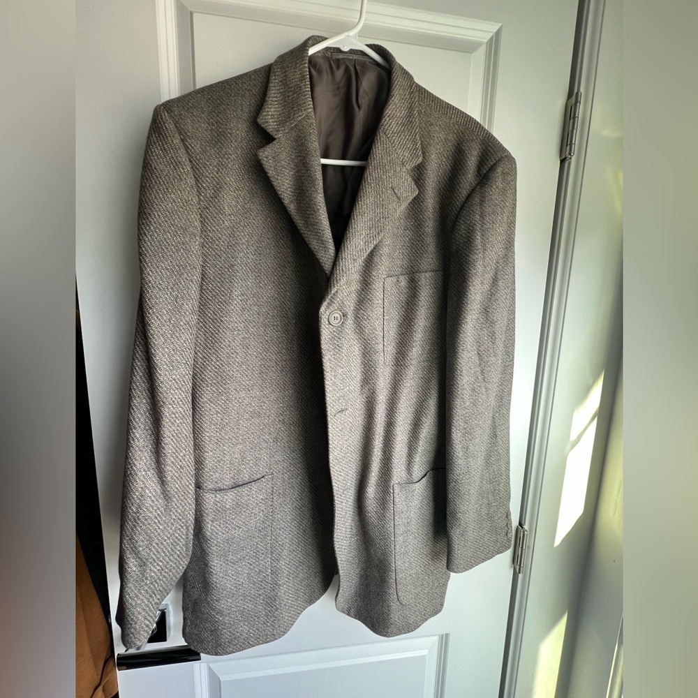 Ermenegildo Zegna Brown Wool Jacket